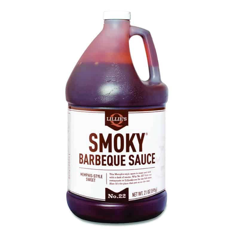Lillie's Q Memphis Style Sweet Sugar Barbeque Sauce, 8 Pound -- 2 Per Case