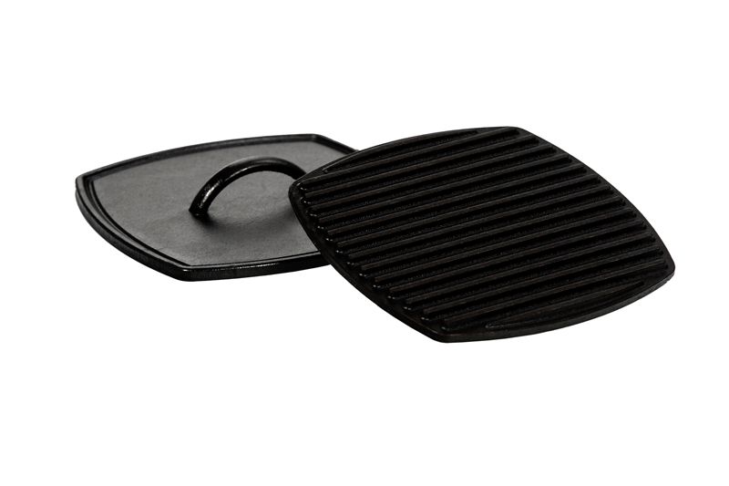 Lodge Cast Iron Panini Press, 8.25 Inch -- 3 Per Case