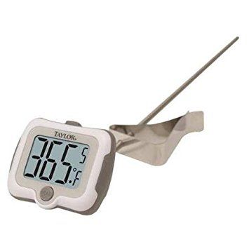 Taylor Digital Candy Deep Fry Thermometer With Adjustable Head -- 3 Per Case