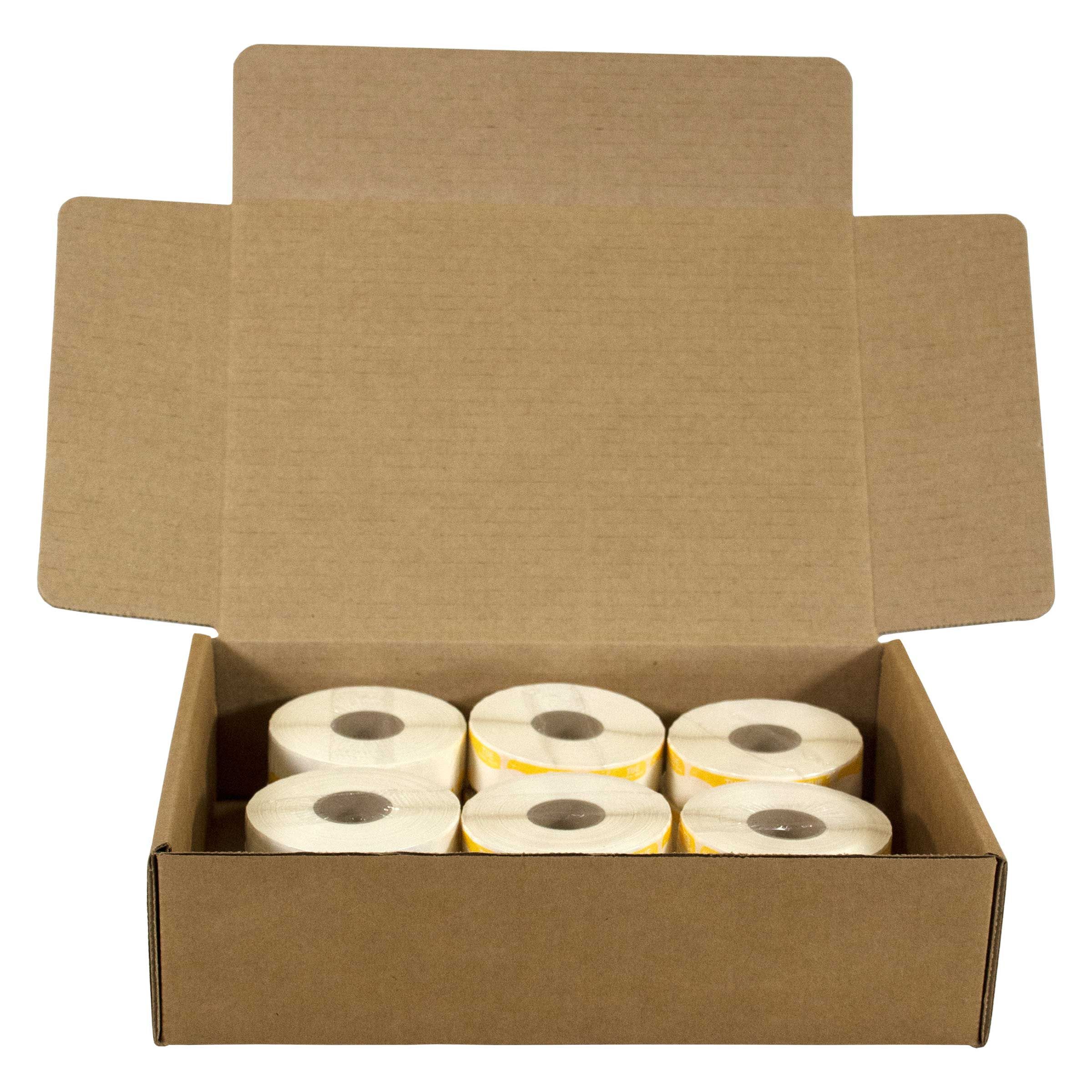 Daymark Dissolvemark Dissolve A Way Tuesday 7/8 X 1.25 Inch Day Of The Week Labels, 1000 Count -- 12 Per Case
