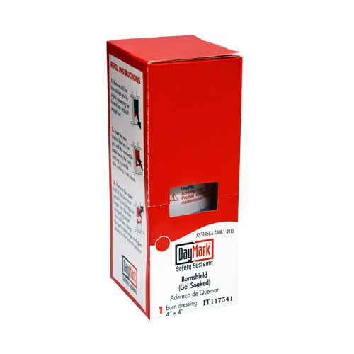 Daymark Burn Gel Dressing First Aid Kit, 4 Inch -- 24 Per Case