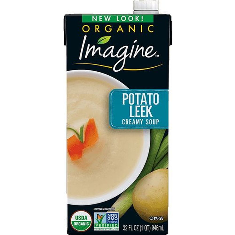Imagine Organic Potato Leek Creamy Soup, 32 Fluid Ounce -- 6 Per Case
