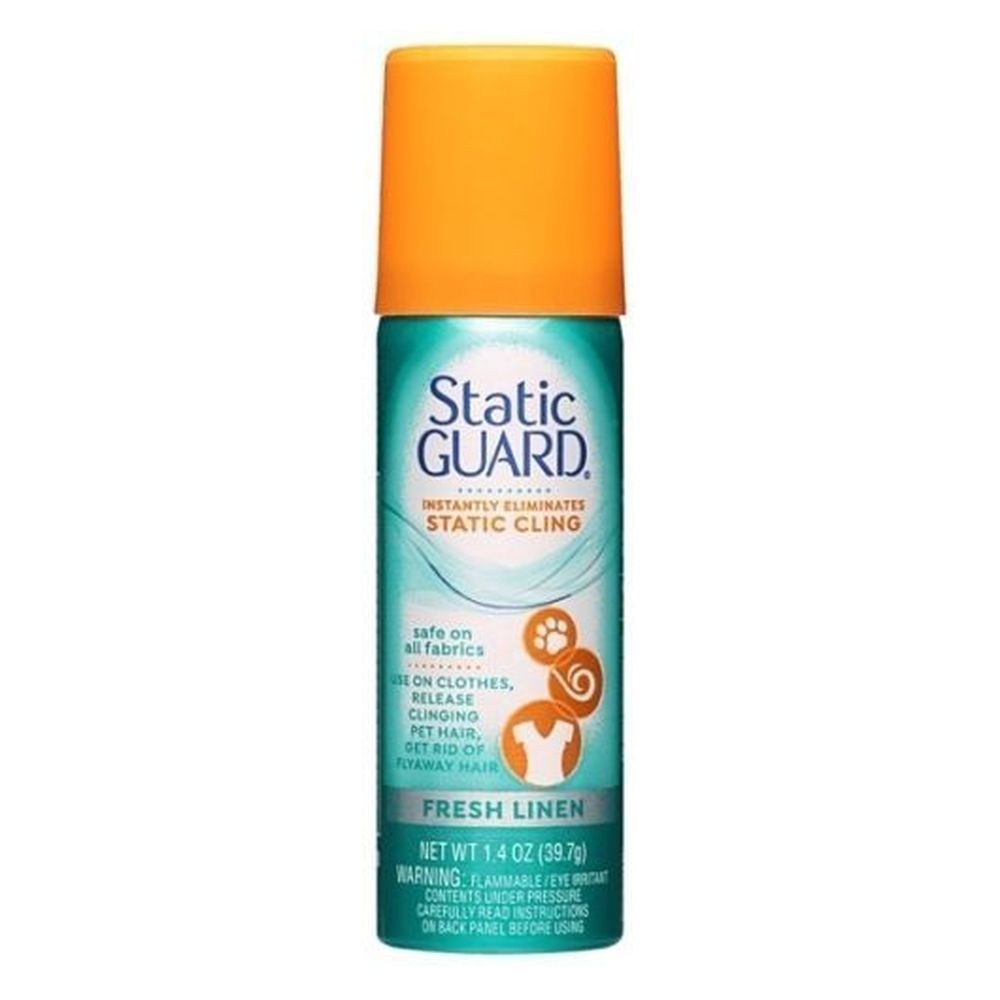 Static Guard Fresh Linen Fabric Spray, 1.4 Ounce -- 12 Per Case