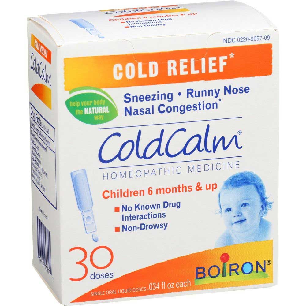 Boiron Coldcalm Cold Relief Liquid For Children, 30 Count