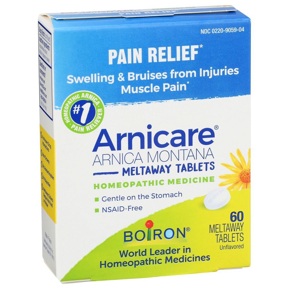 Boiron Arnicare Pain Relief Tablets, 60 Count -- 6 Per Case