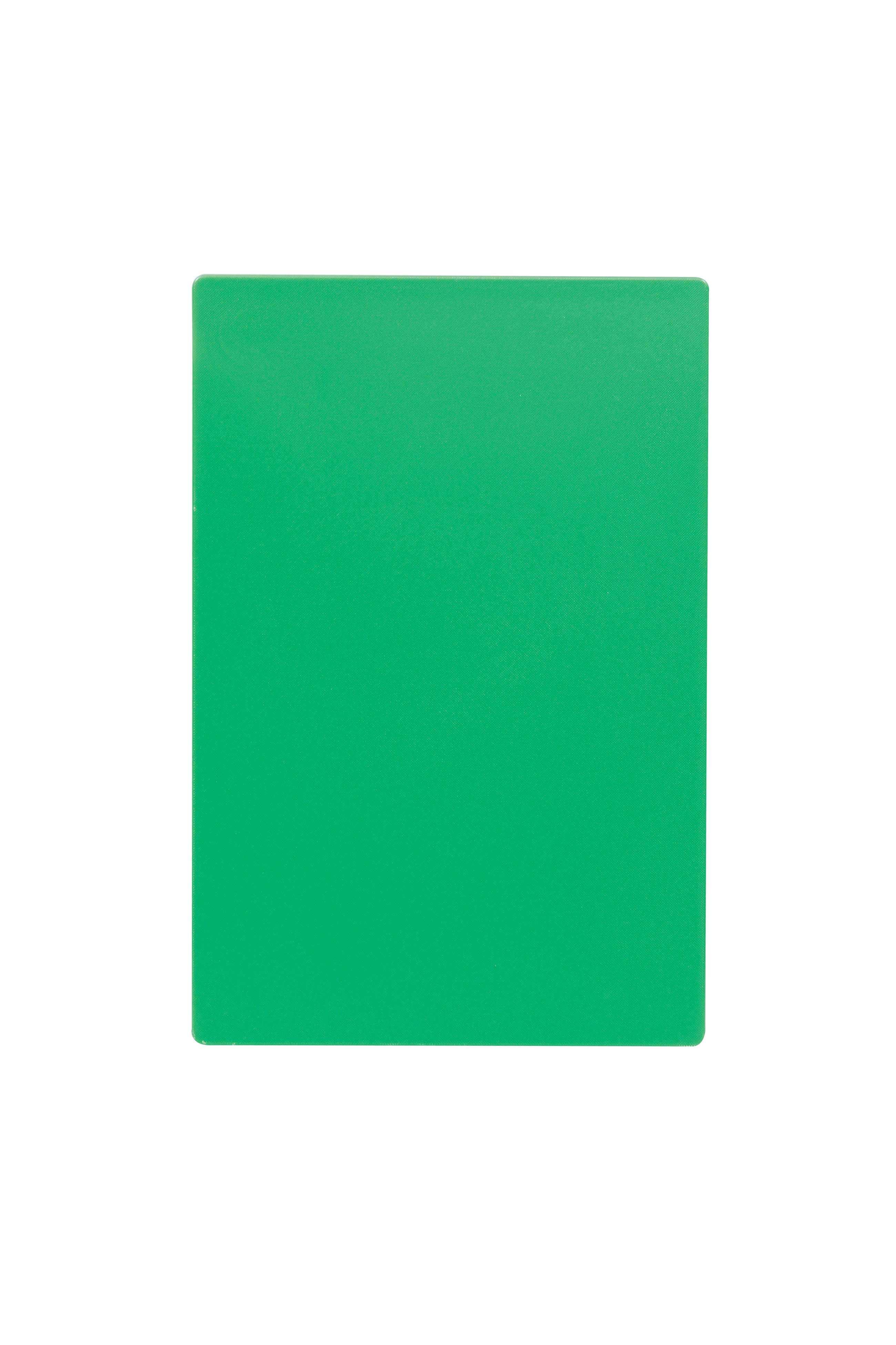 Tablecraft Green Polyethylene Rectangular Cutting Board, 24 X 18 X 0.5 Inch