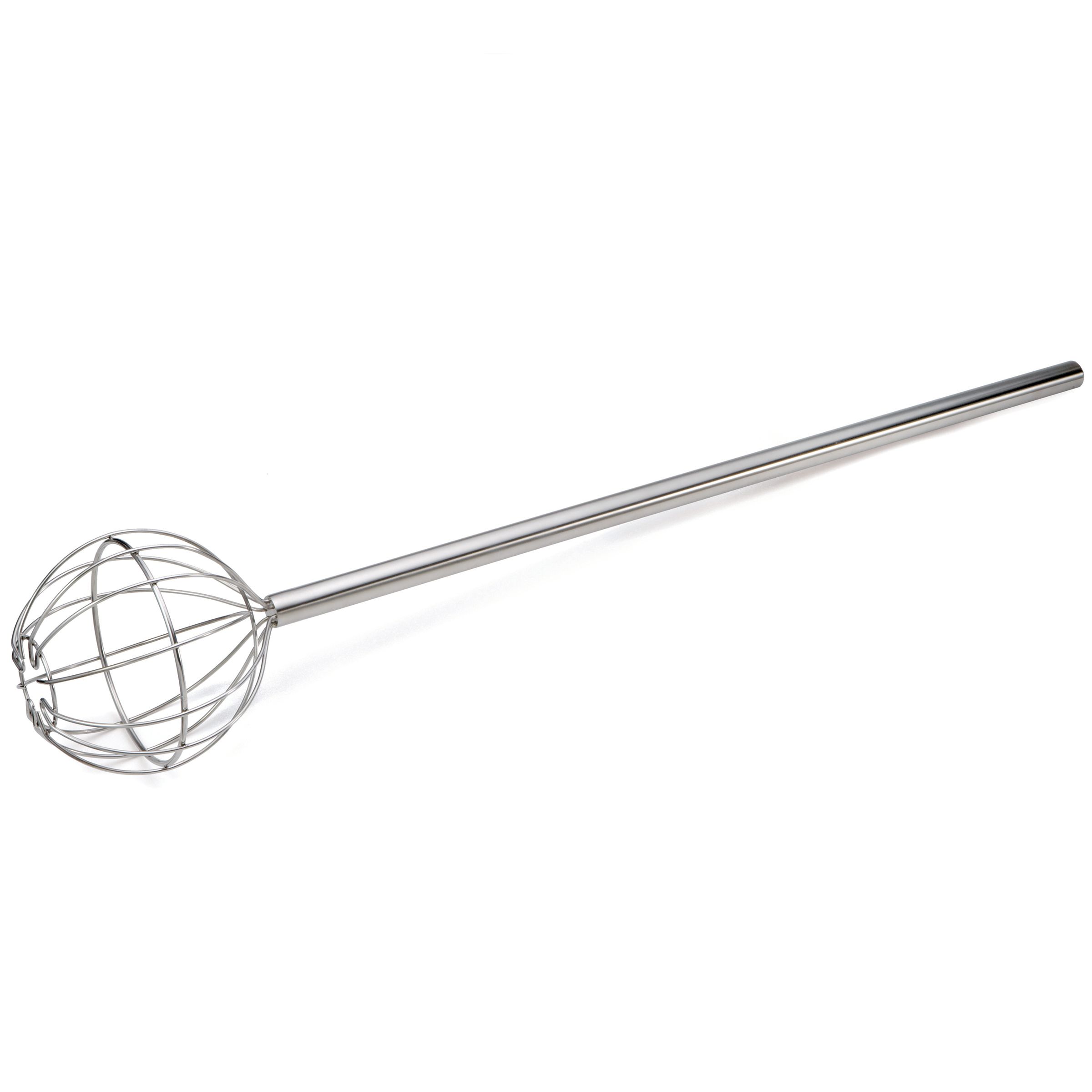 Tablecraft Stainless Steel Kettle Whip, 8.25 X 8.25 X 48 Inch