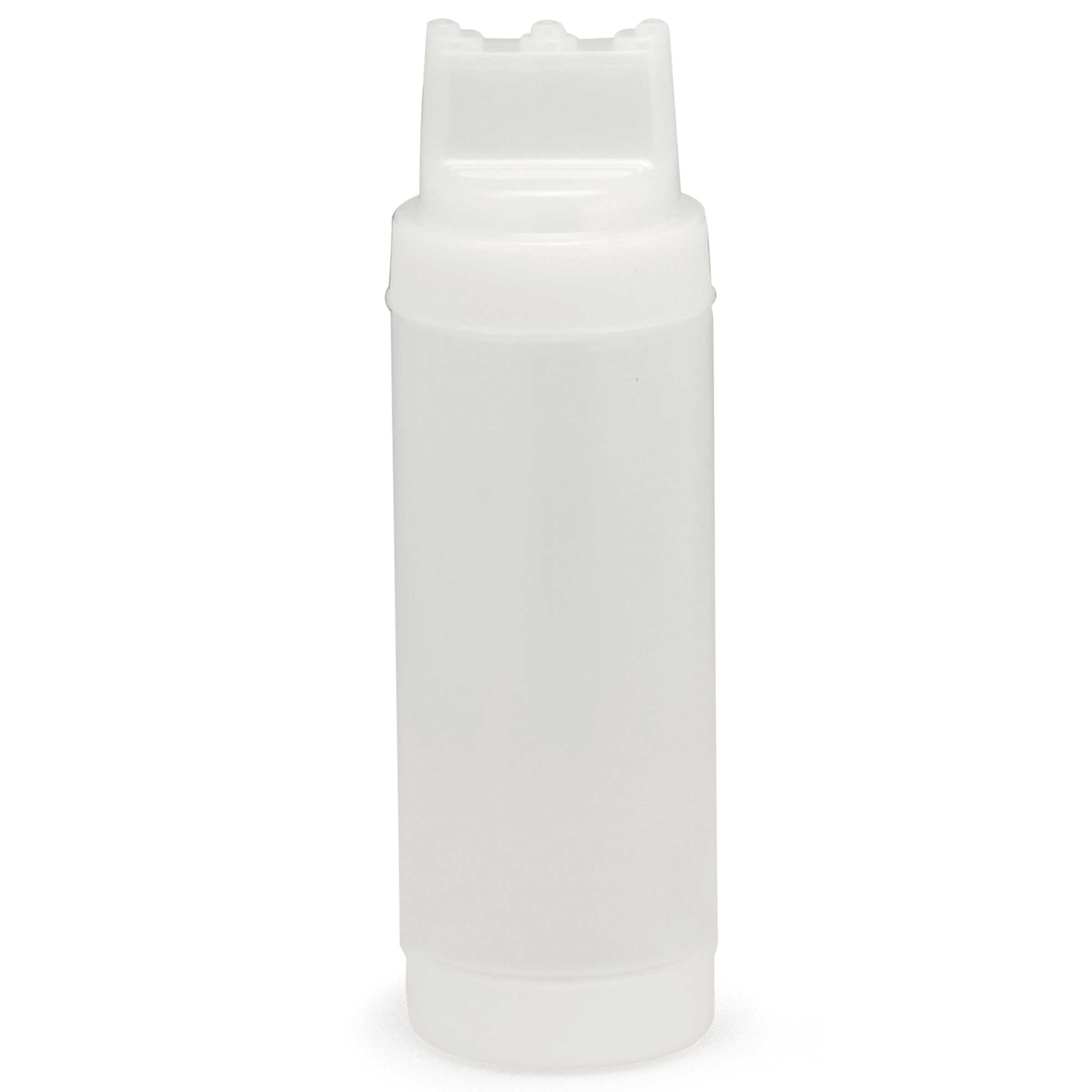 Tablecraft Three Tiptop Selectop Widemouth Squeeze Dispenser, 16 Ounce Capacity -- 12 Per Case