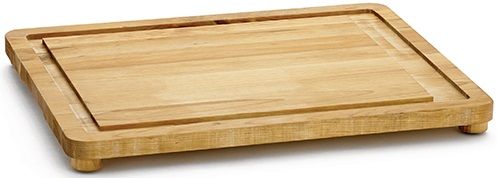 Tablecraft Non-skid Wood Cutting Board With Feet, 20 X 16 X 1 Inch -- 4 Per Case