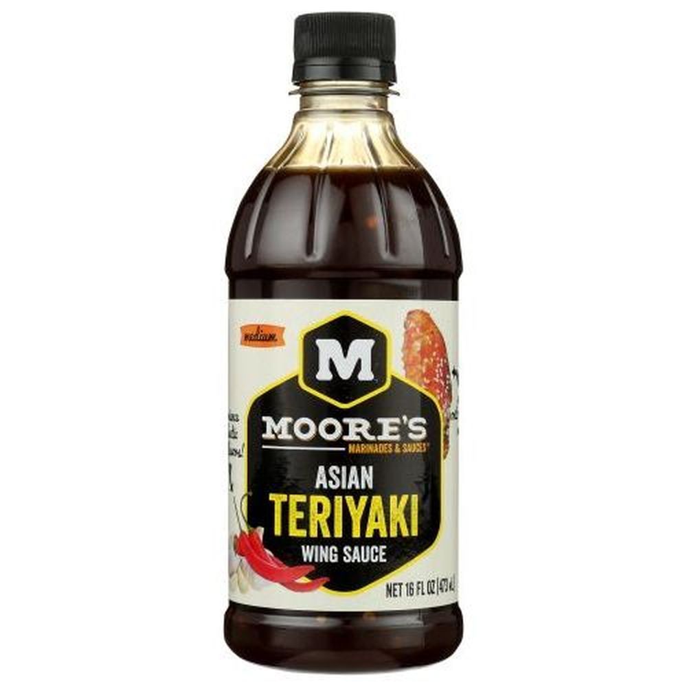 Moore Asian Teriyaki Wing Sauce, 16 Ounce -- 6 Per Case