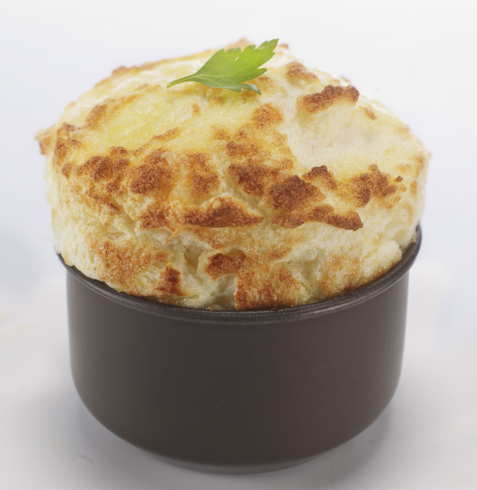 Gobel Non-stick Steel Souffle Mold, 3.1 Inch Diameter X 2 Inch Height Cavity