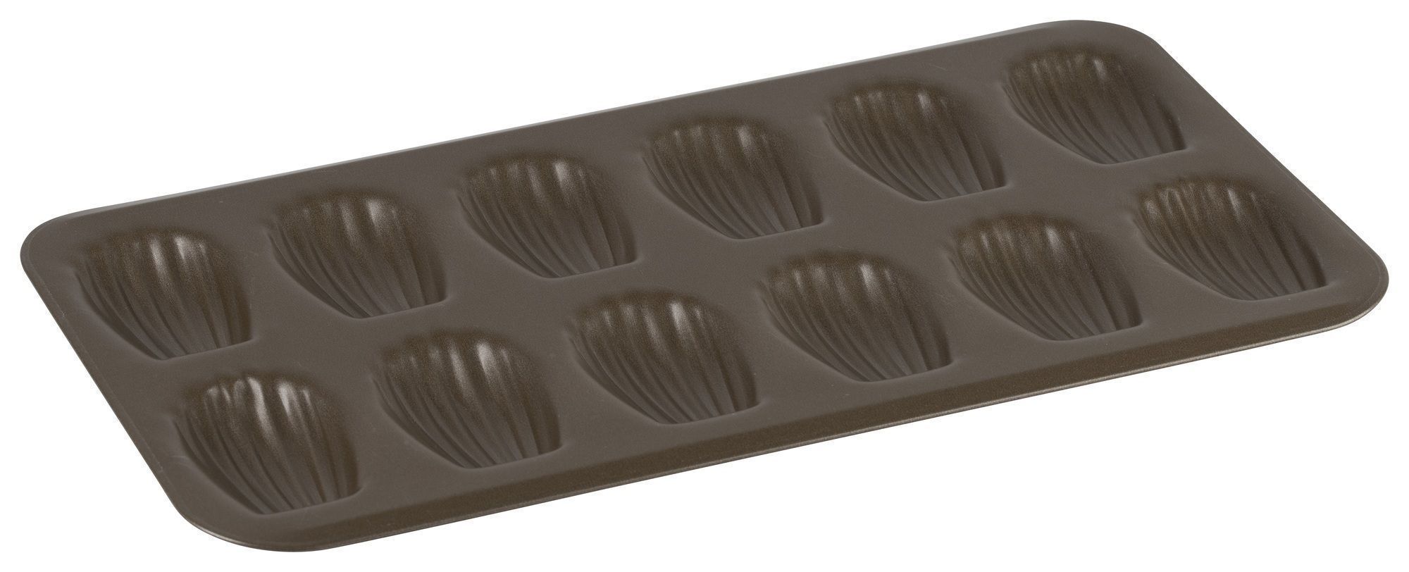 Gobel Non-stick 12 Cavities Madeleine Baking Sheet, 15.5 X 7.8 X 0.7 Inch