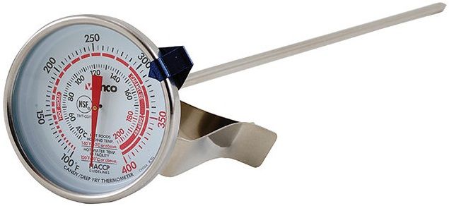 Winco Candy/deep Fryer Thermometer, 12 Inch Length -- 12 Per Case