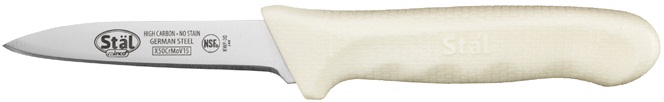 Winco Stal Paring Knife, 3 1/4 Inch -- 6 Per Case
