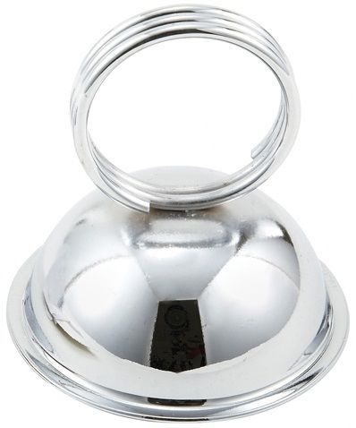 Winco Ring Type Menu Holder, 2 1/2 X 2 1/3 Inch -- 24 Per Case