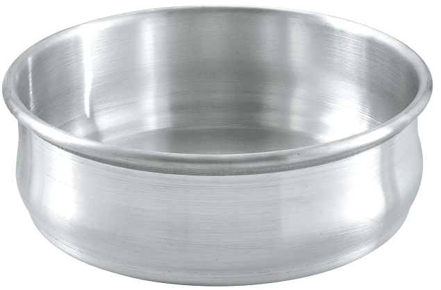 Winco Aluminum Stackable Dough Pan, 48 Ounce -- 12 Per Case