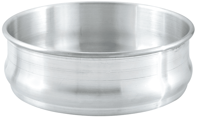 Winco Aluminum Stackable Dough Pan, 96 Ounce -- 12 Per Case