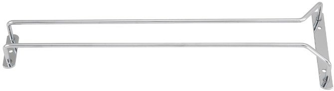 Winco Single Channel Chrome Plated Wire Glass Hanger, 16 Inch -- 12 Per Case