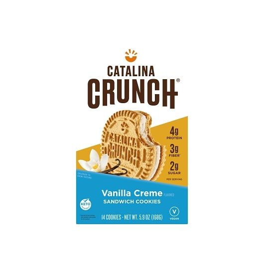 Catalina Crunch Vanilla Creme Sandwich Cookies, 5.9 Ounce -- 6 Per Case