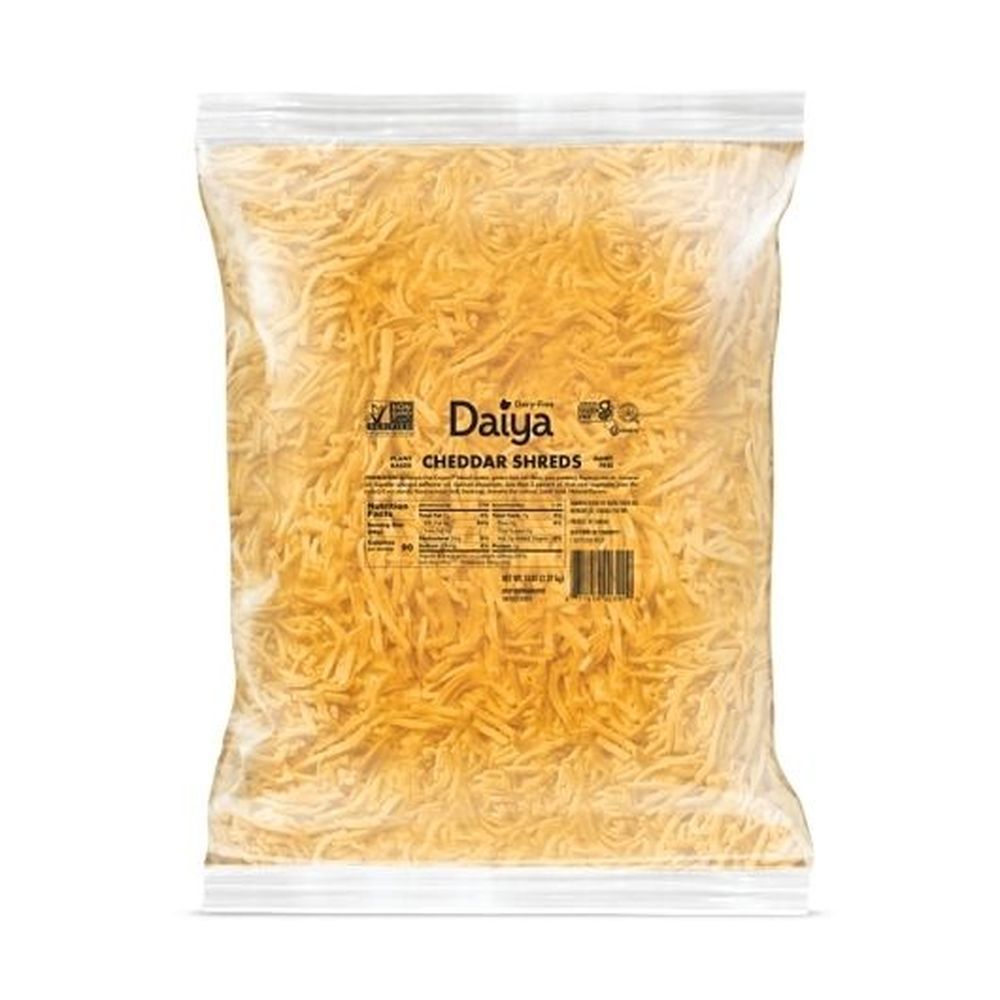 Daiya Dairy Free Cheddar Shreds, 5 Pound -- 3 Per Case