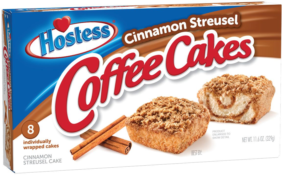 Hostess Coffee Cakes, Multipack, 11.6 Ounce -- 6 Per Case