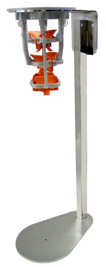 Louis Tellier Stainless Steel Vegetable Peeler On Stand For Standard Carrots, 8.4 X 5.5 X 20 Inch