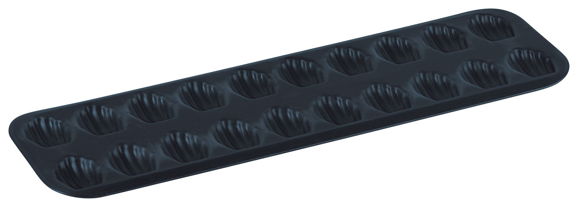 Gobel Madeleine Obsidian 20 Cavities Baking Sheet, 15.5 X 4.9 X 0.5 Inch