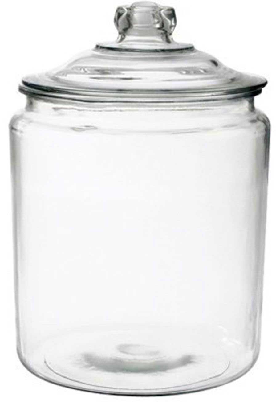 Anchor Hocking Heritage Hill Jar With Cover, 2 Gallon