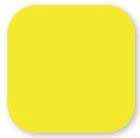 Daymark Dissolve Adhesive Solid Yellow Blank Label, 0.75 X 0.75 Inch -- 12000 Per Case
