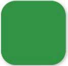 Daymark Dissolve Adhesive Green Blank Label, 0.75 X 0.75 Inch -- 12000 Per Case