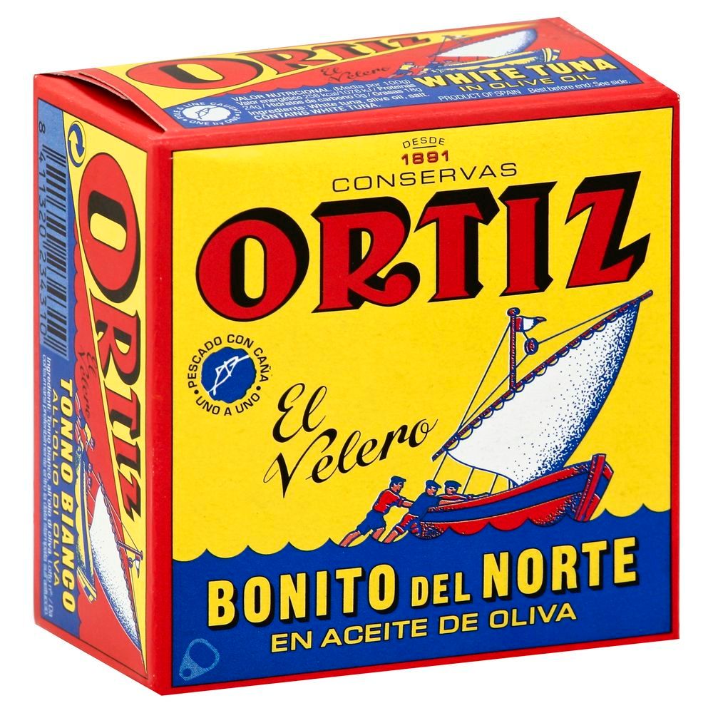 Ortiz Pole And Line Caught White Tuna In Olive Oil, 3.24 Ounce -- 10 Per Case