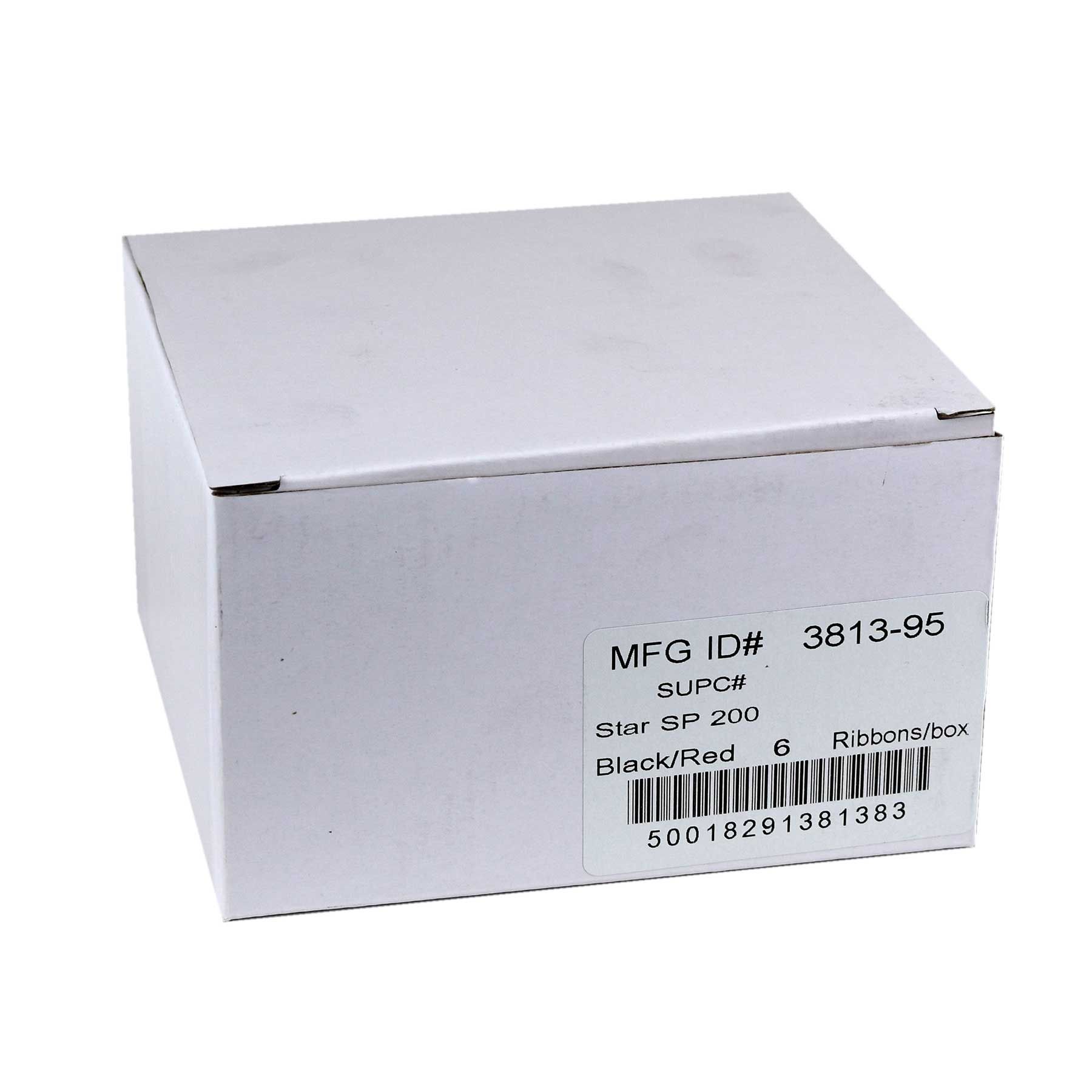 Ncco Tillribbons Black And Red Micronics Ribbon Only -- 6 Per Case
