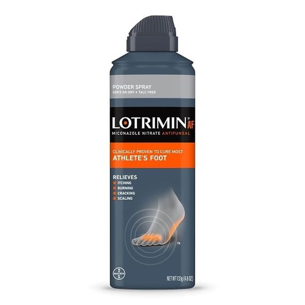 Lotrimin Athletes Foot Powder Spray, 4.6 Ounce -- 36 Per Case