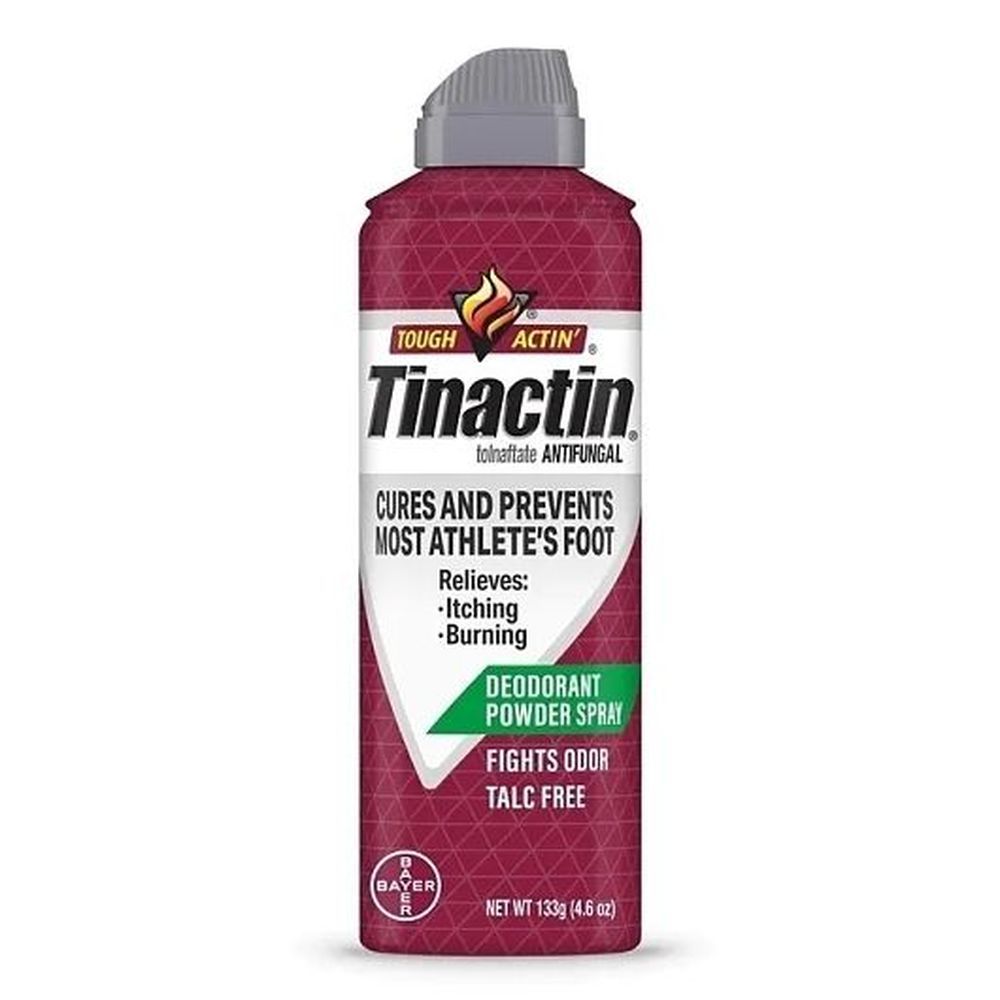 Tinactin Athletes Foot Deodorant Powder Spray, 4.6 Ounce -- 36 Per Case