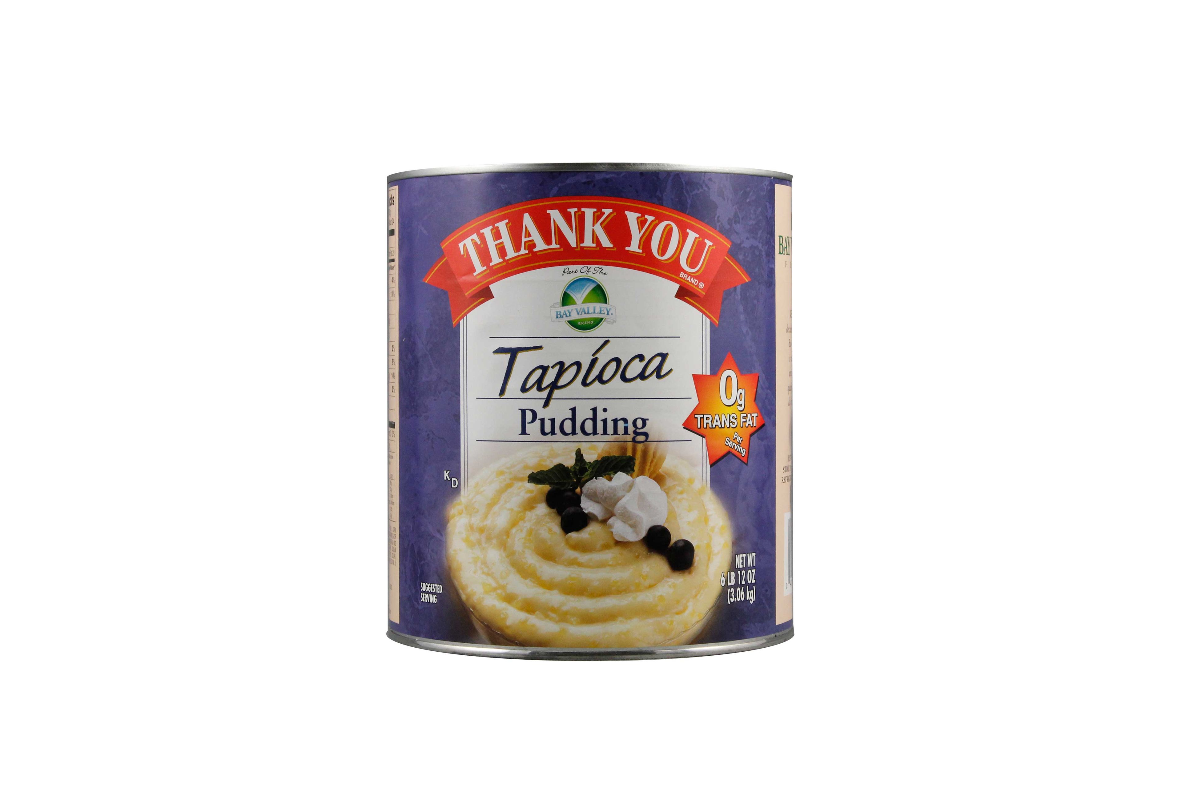 Thank You Tapioca Pudding -- 6 Per Case