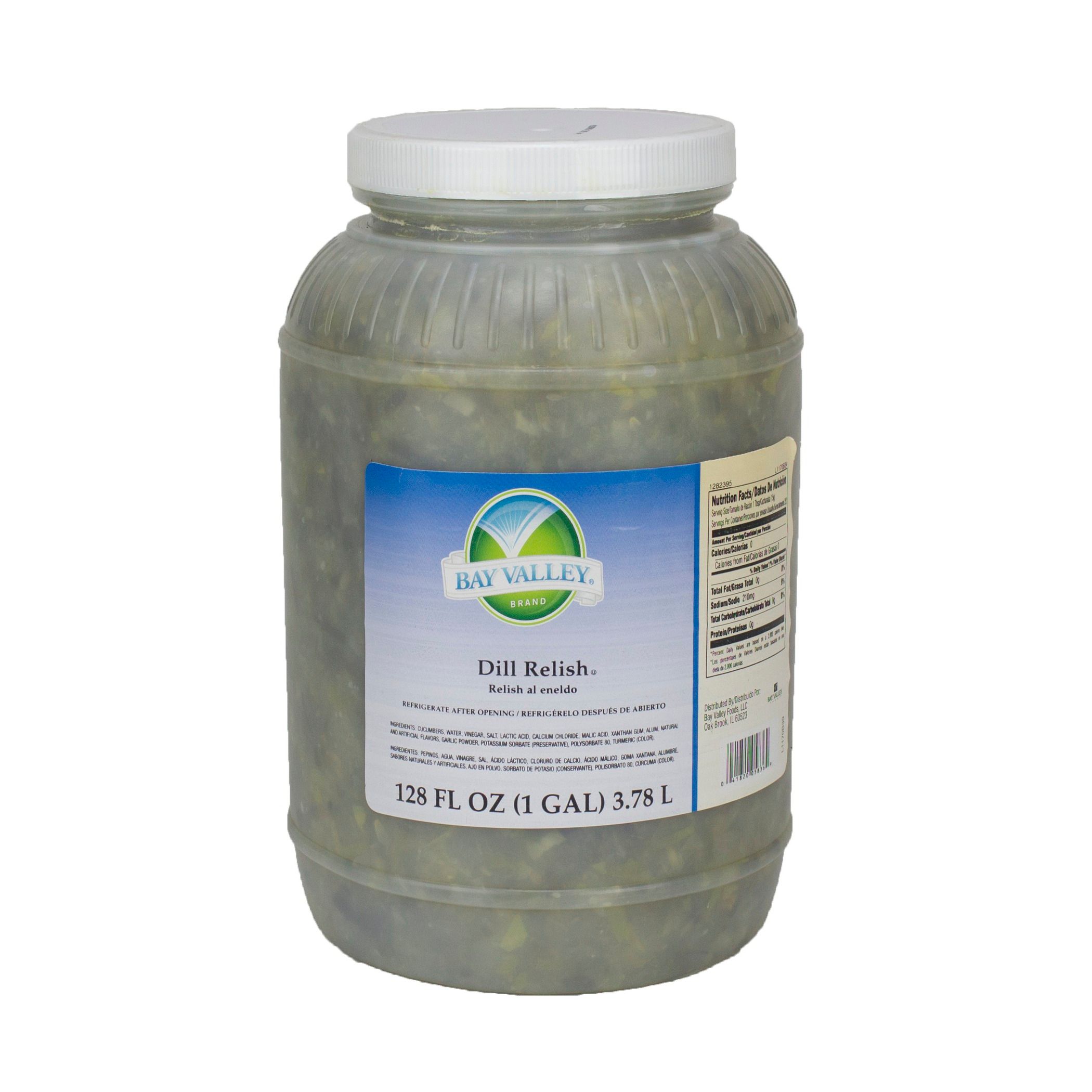 Bay Valley Foods Premium Dill Relish, 1 Gallon -- 4 Per Case