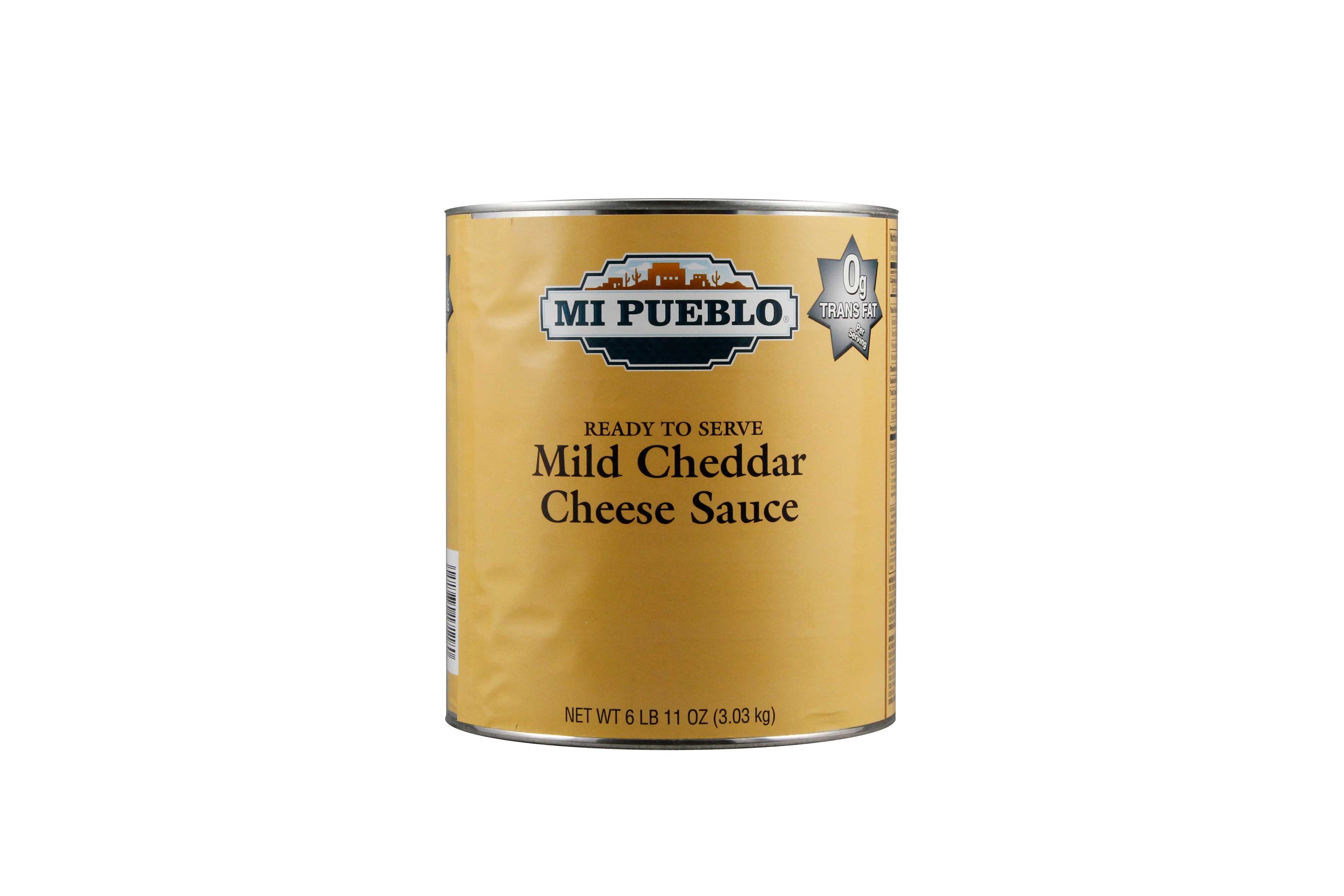 Mi Pueblo Mild Cheddar Cheese Sauce, No. 10 Can -- 6 Per Case