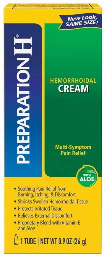 Preparation H Multi Symptom Relief Hemorrhoidal Cream, 0.9 Ounce -- 36 Per Case