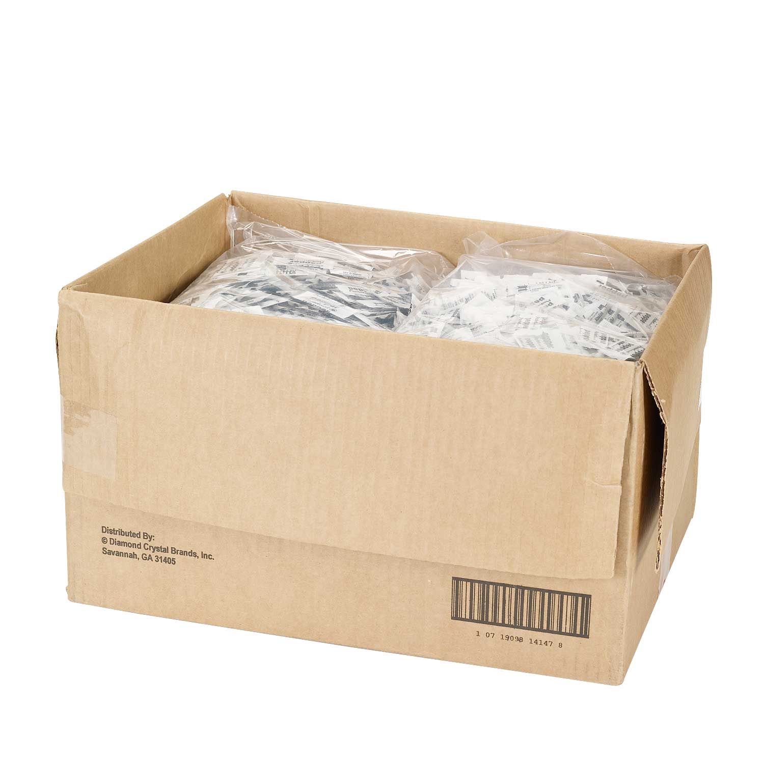 Packet Brand 2-flute Pepper Packets, 0.11 Gram -- 6000 Per Case
