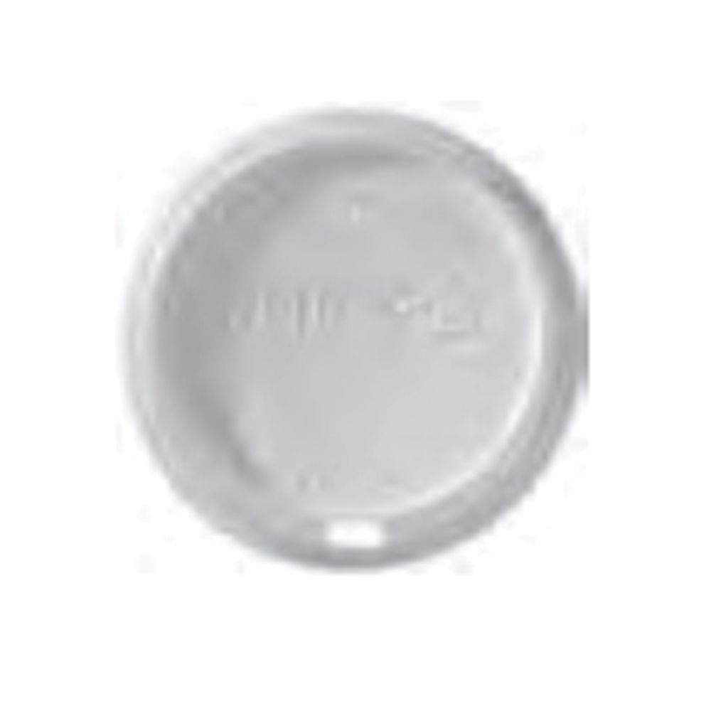 Graphic Packaging International Polystyrene White Dome Lid For 12-24 Ounce Sipper Hot Cup -- 1200 Per Case