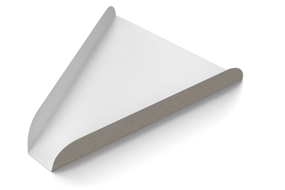 Graphic Packaging Personal Size Pizza Carton Wedge, 7-1/2 X 6-1/2 X 1-5/16 -- 1000 Per Case