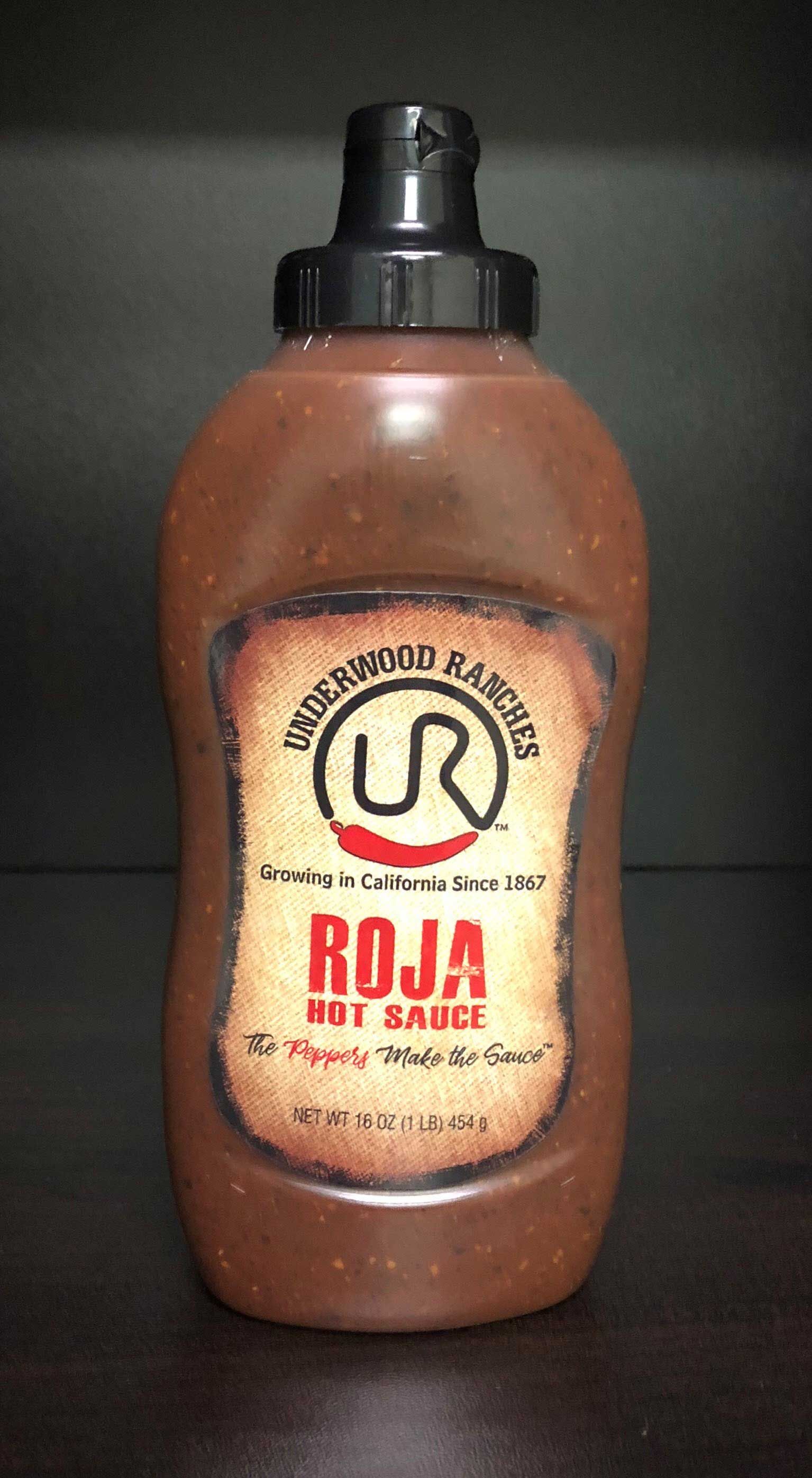 Underwood Ranches Roja Hot Sauce, 16 Ounce -- 12 Per Case