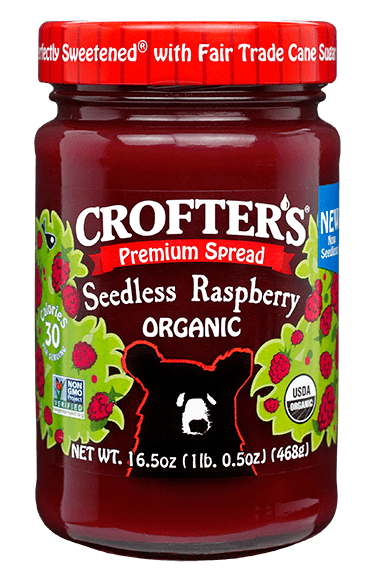 Crofter's Organic Premium Raspberry Spread -- 6 Per Case
