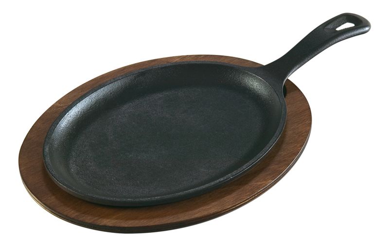 Lodge Oval Serving Griddle, 10 X 7.5 Inch -- 6 Per Case
