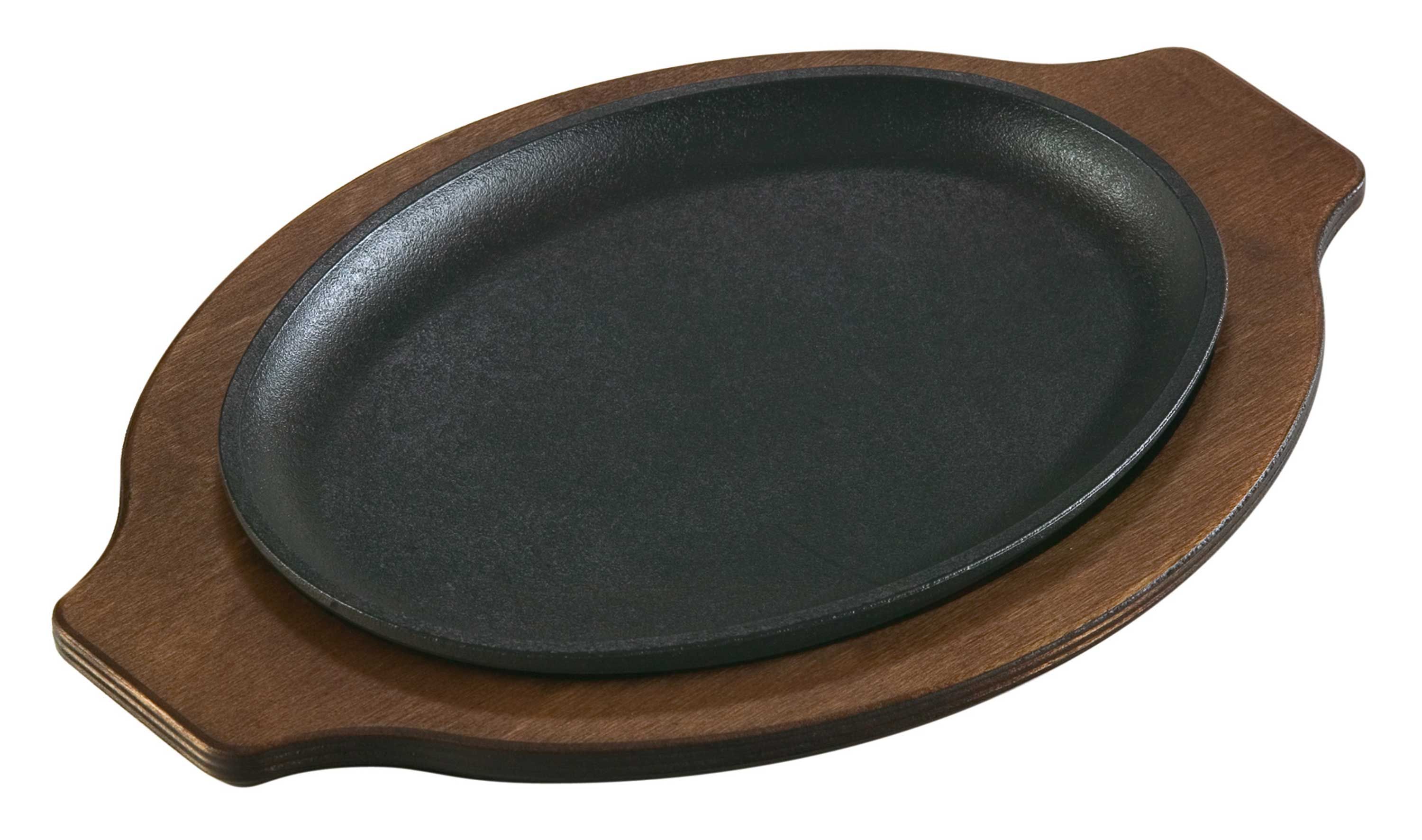 Lodge Cast Iron Handleless Oval Serving Griddle -- 6 Per Case
