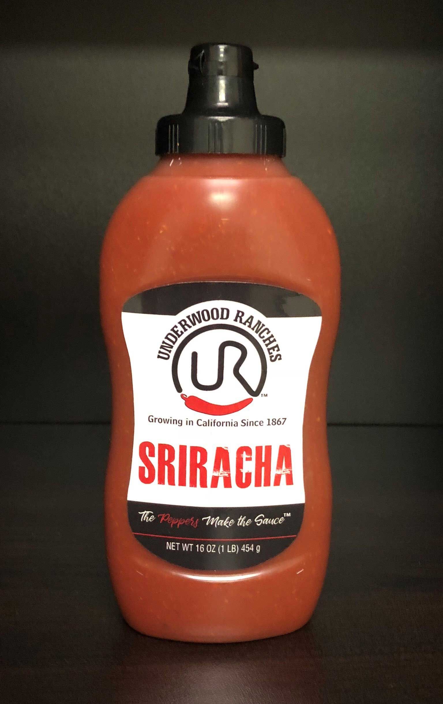 Underwood Ranches Sriracha Sauce, 16 Ounce -- 12 Per Case