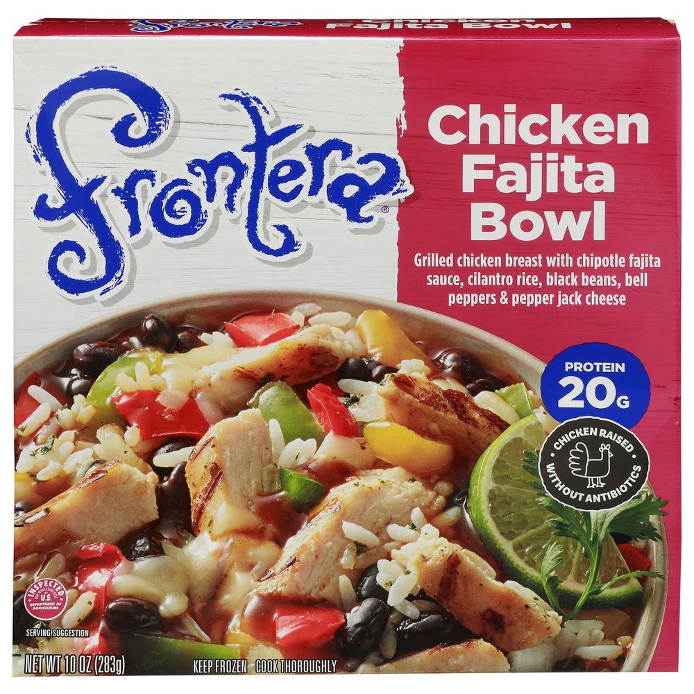 Frontera Chicken Fajita Bowl, 10 Ounce -- 8 Per Case