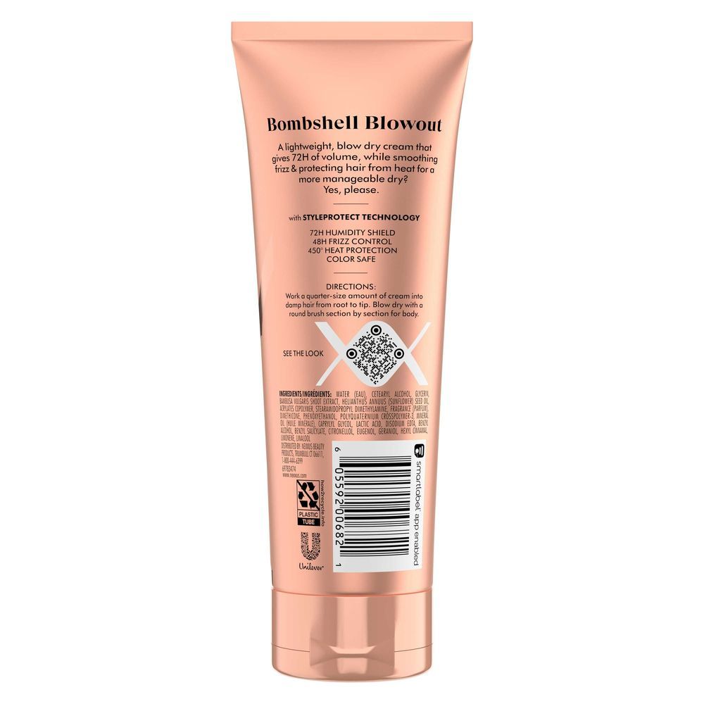 Nexxus Blow Dry Frizz Control Cream, 6 Ounce -- 12 Per Case