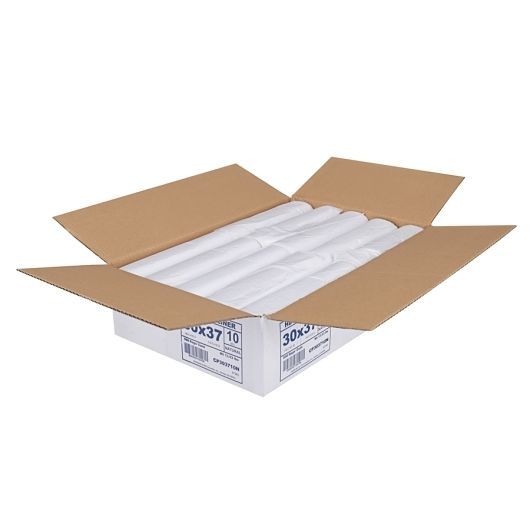 Spectrum Plastics 30 X 37 Inch Natural High-density Polyethylene Can Liner, 25 Count -- 20 Per Case