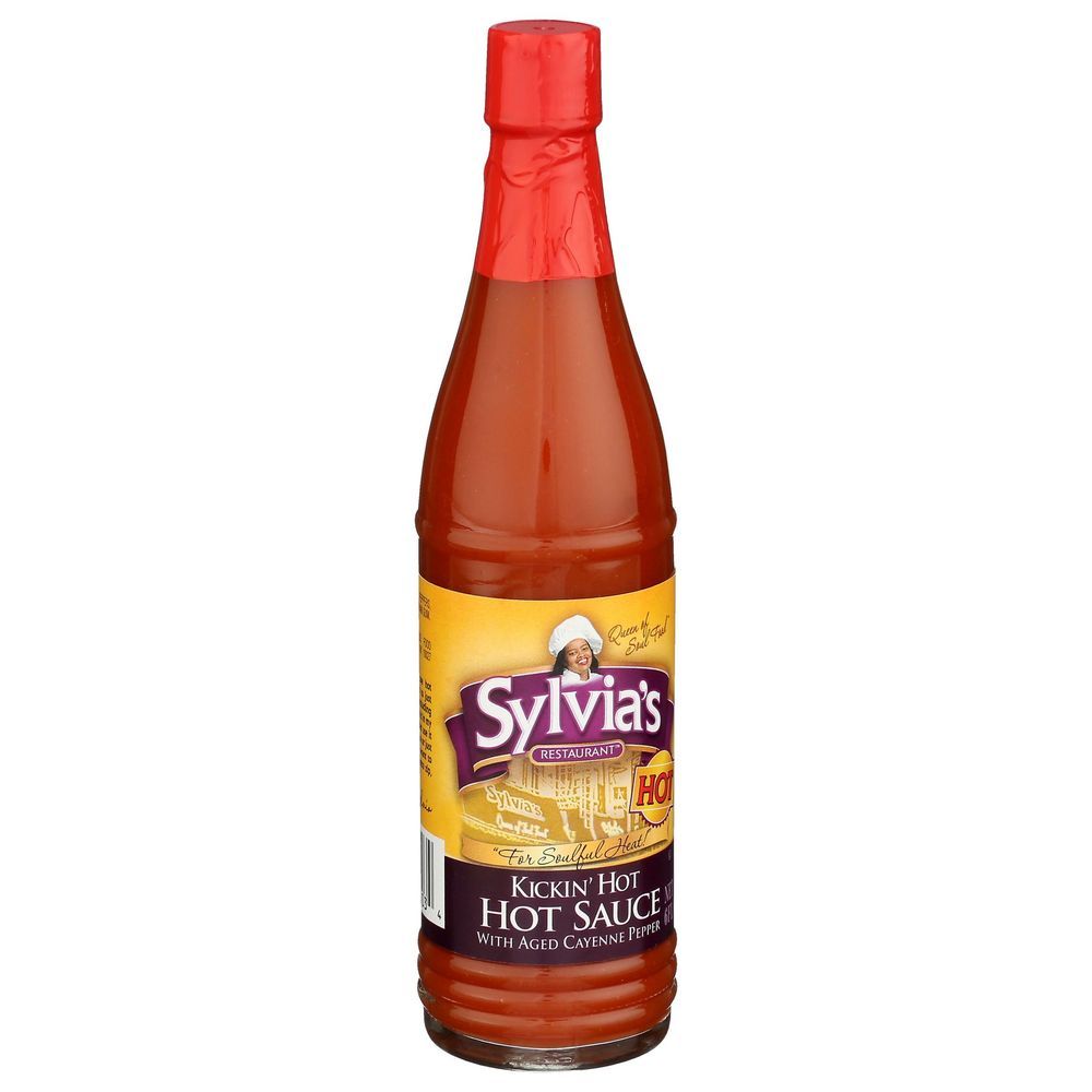 Sylvia's Kicking Hot Sauce, 6 Ounce -- 24 Per Case